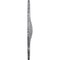 Ekena Millwork Pompeii Ceiling Medallion (Fits Canopies up to 2"), 18 7/8"OD x 1 1/2"P, Ultra Pure White Crackle CM18POUWC - alternate 2